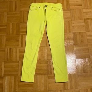 True Religion 28 Halle mid rise super skinny jeans